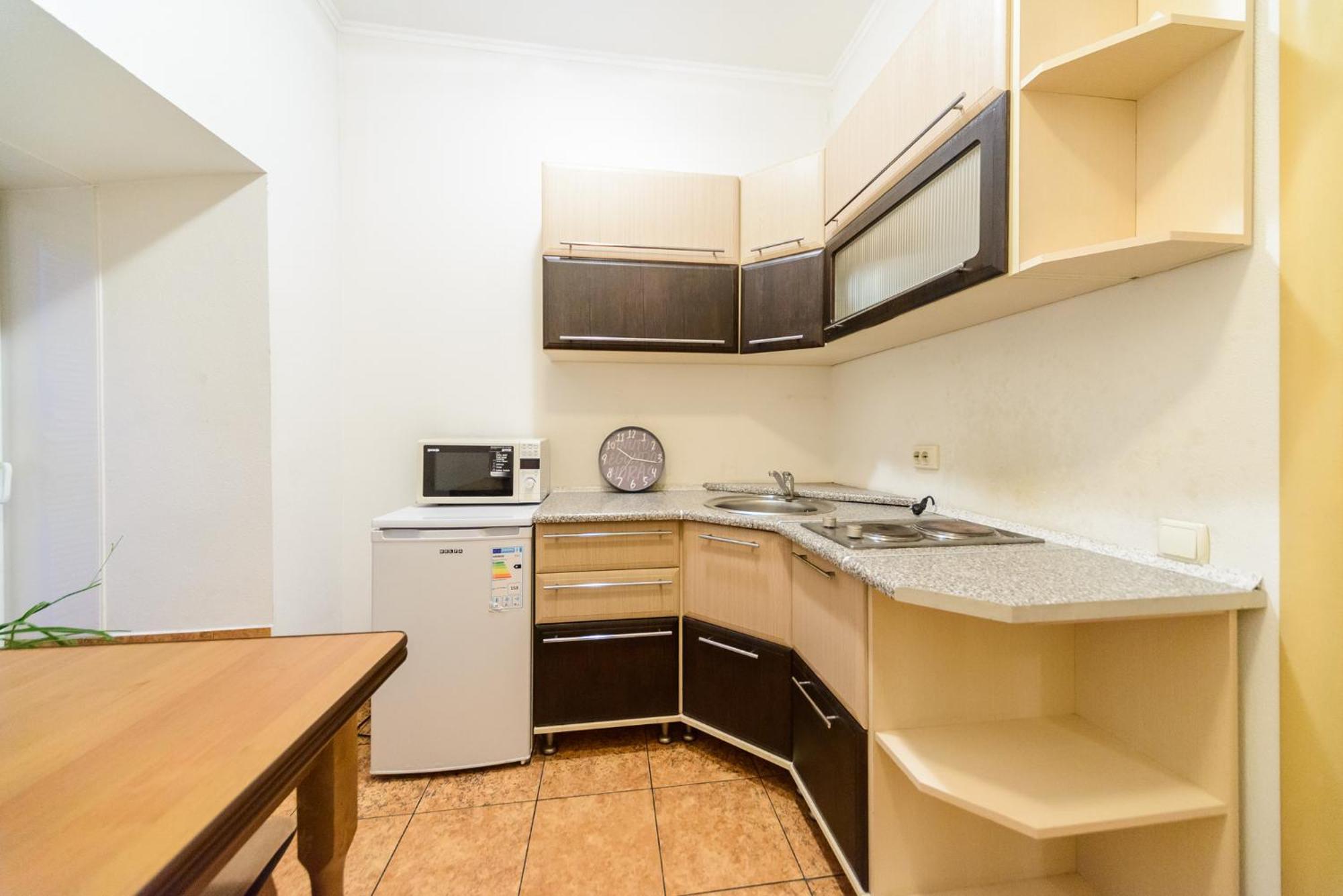 Apartment At Malaya Zhytomyrska 5 Киев Номер фото